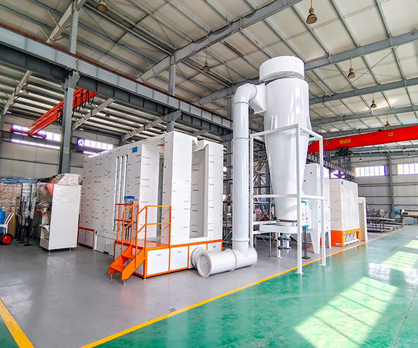 流水线粉末喷涂室