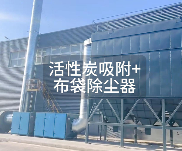 布袋除尘器+活性炭吸附设备
