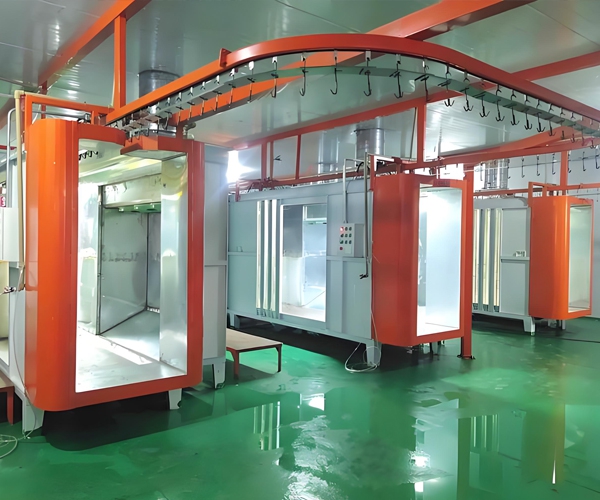 喷粉线（喷塑线）详解：工作原理、设备组成及行业应用指南